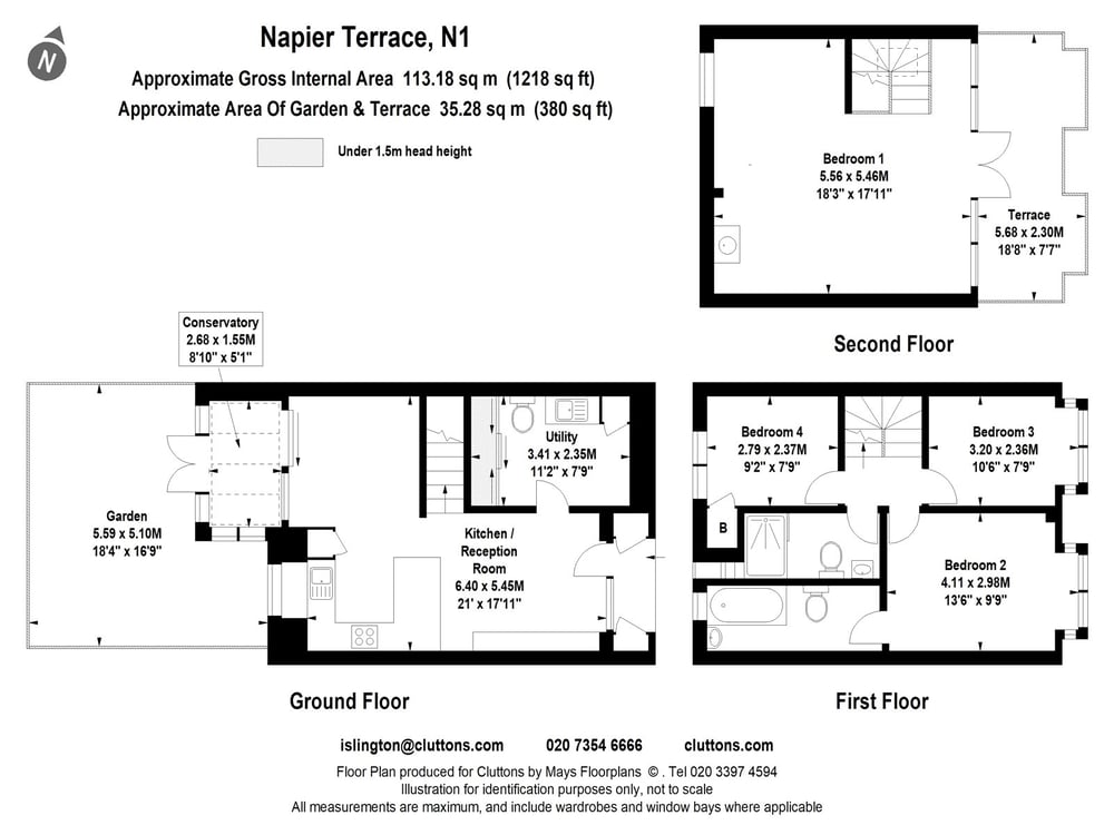 Napier Terrace, N1 Cluttons