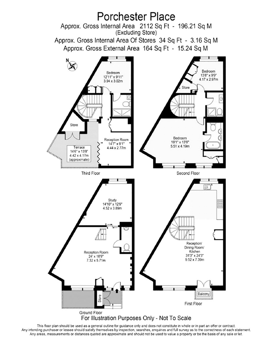 Porchester Place, London, W2 - Floorplan 1