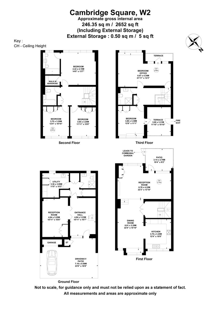 Cambridge Square, London, W2 - Floorplan 1