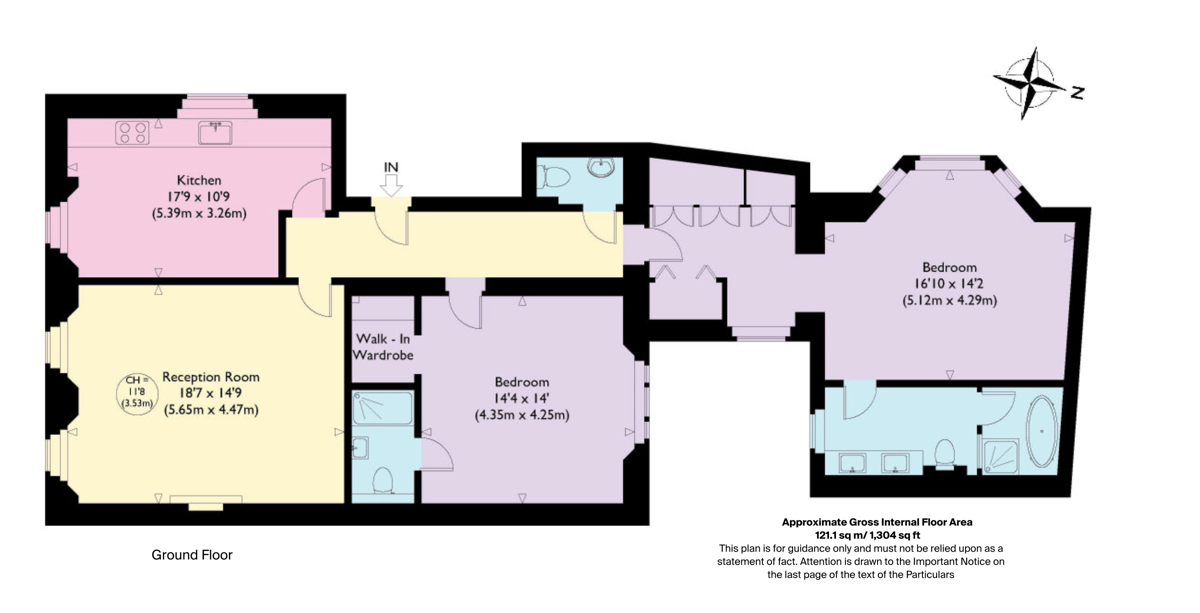 Craven Hill Gardens, London, W2 - Floorplan 1