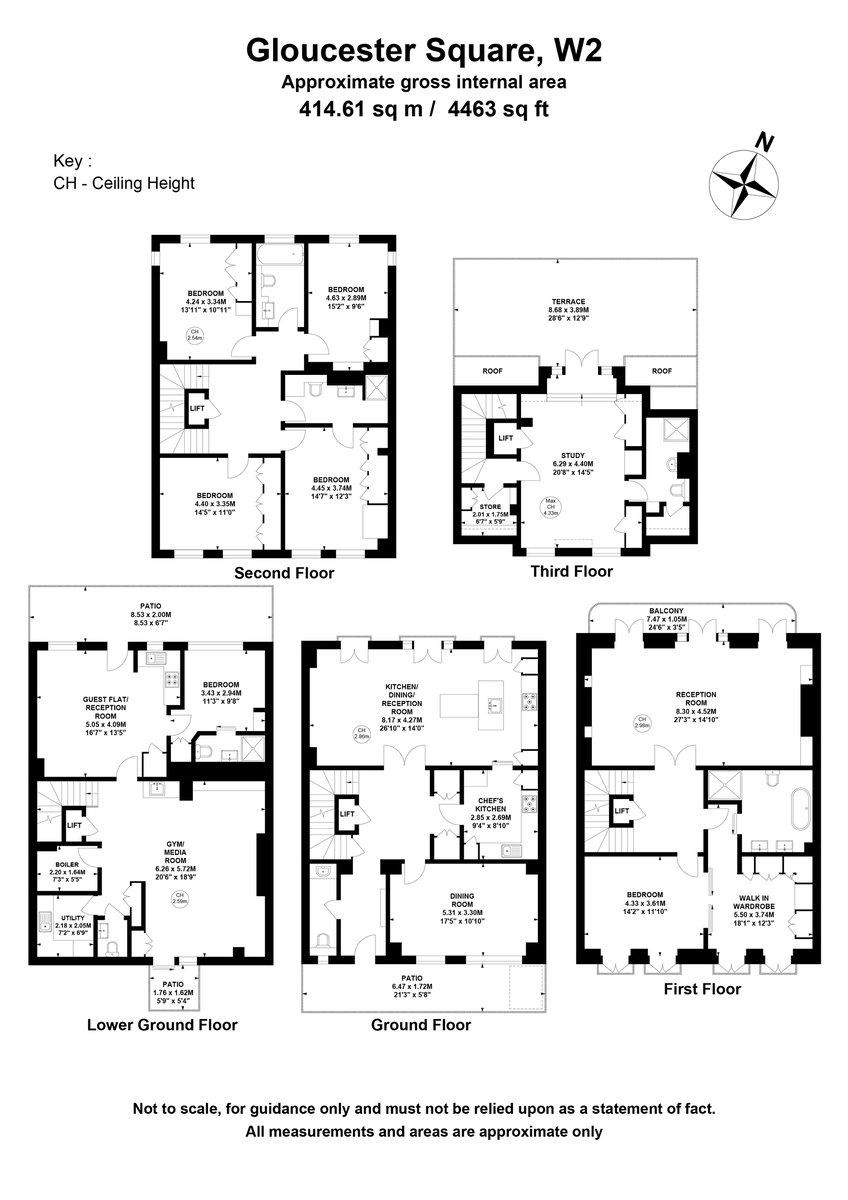 Gloucester Square, London, W2 - Floorplan 1