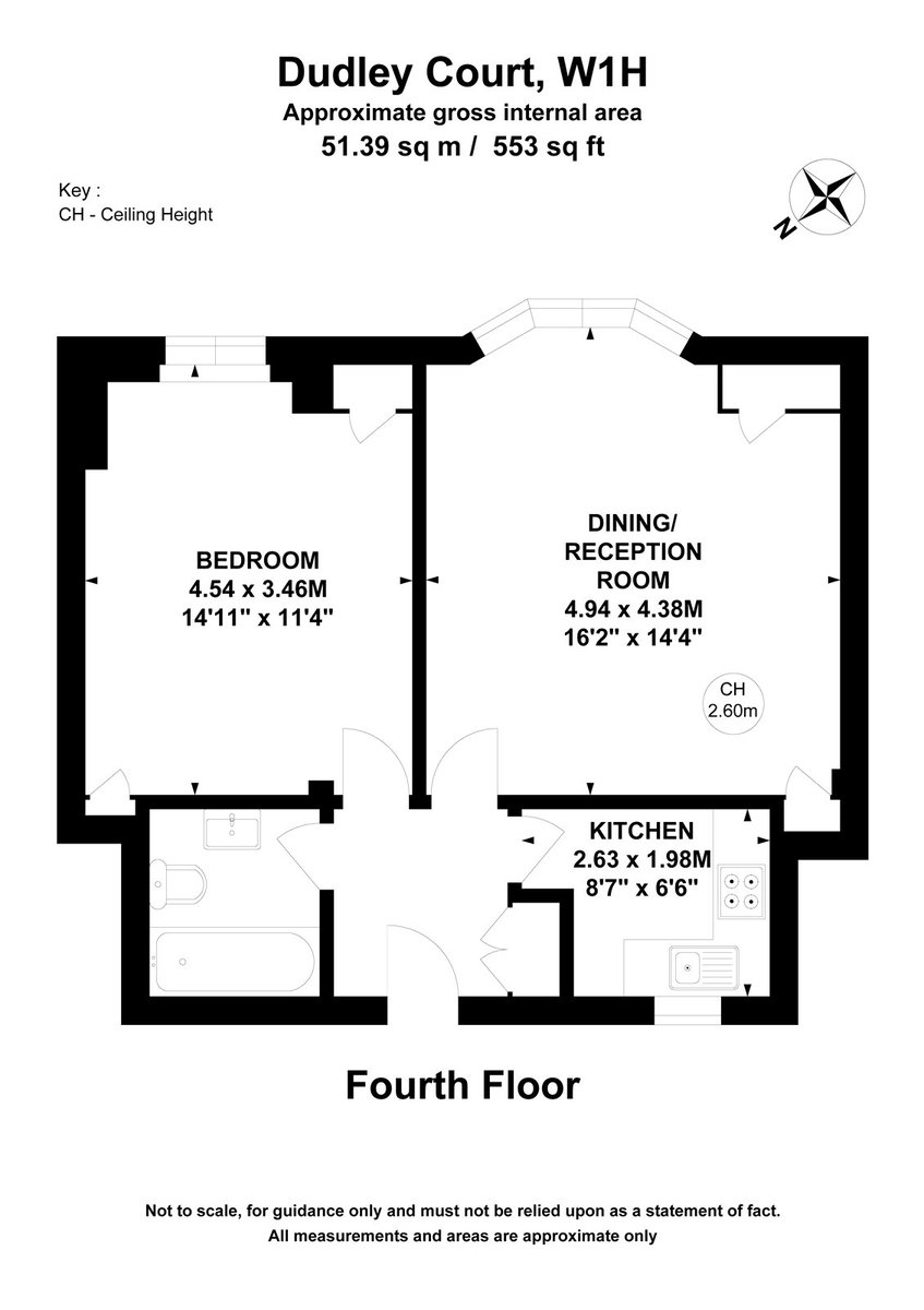 Upper Berkeley Street, London, W1H - Floorplan 1