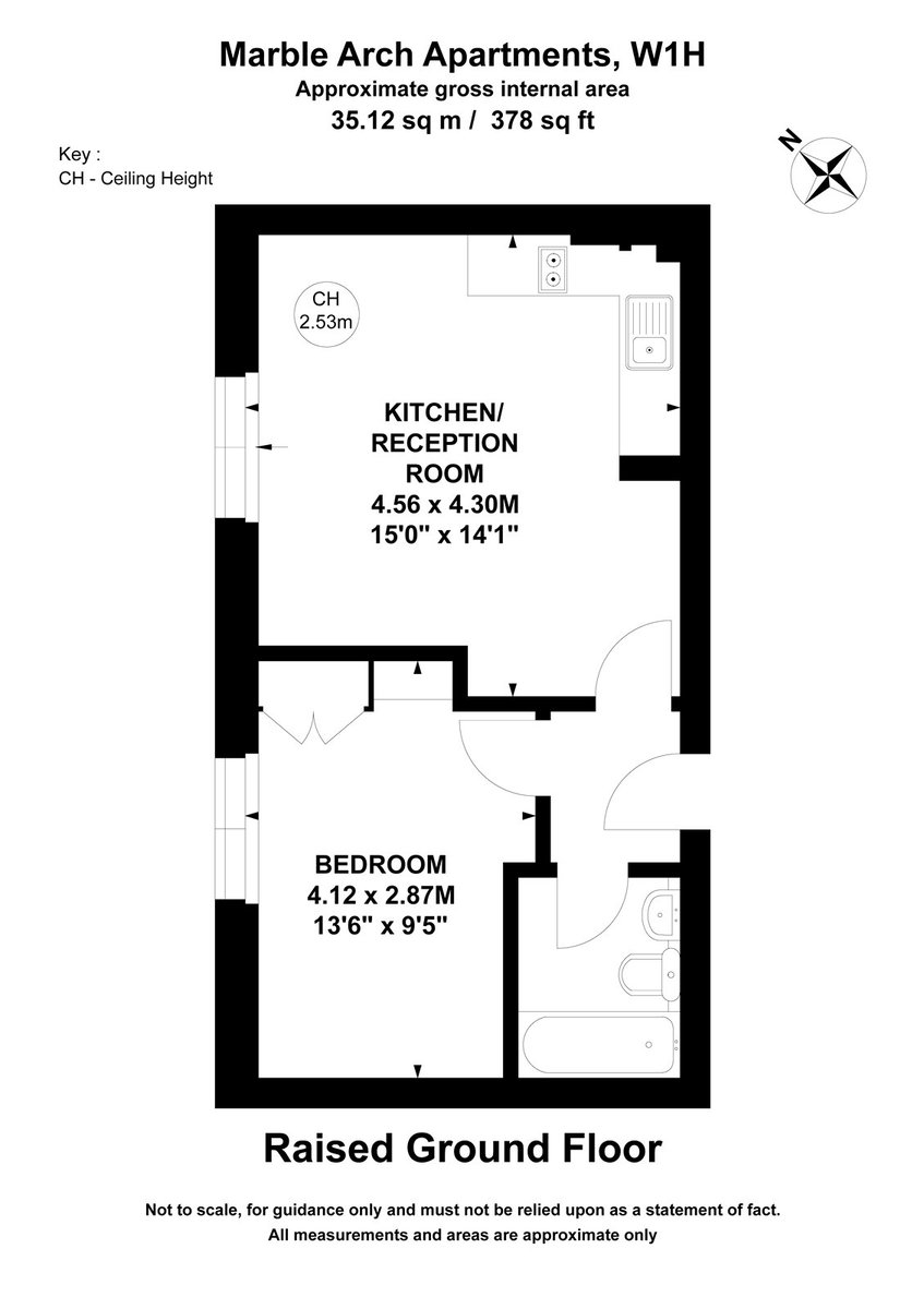 Harrowby Street, London, W1H - Floorplan 1