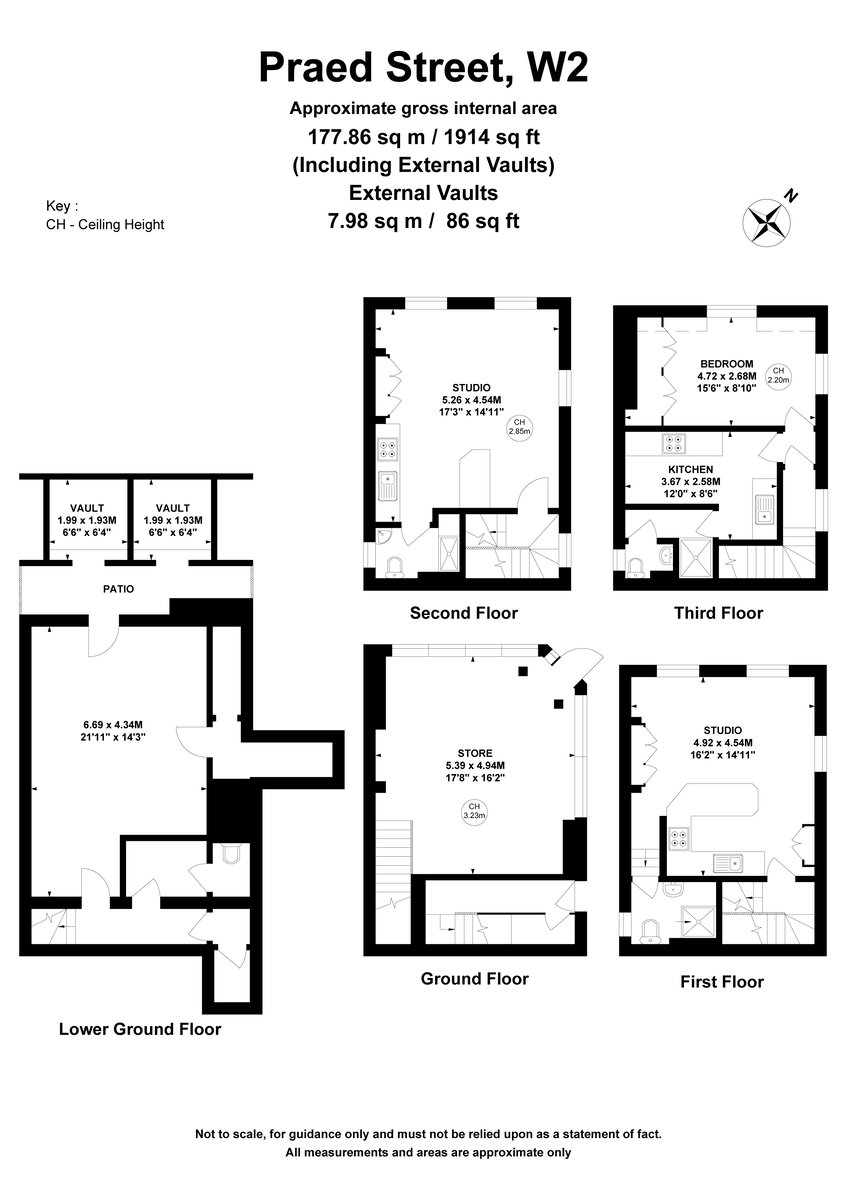 Praed Street, London, W2 - Floorplan 1