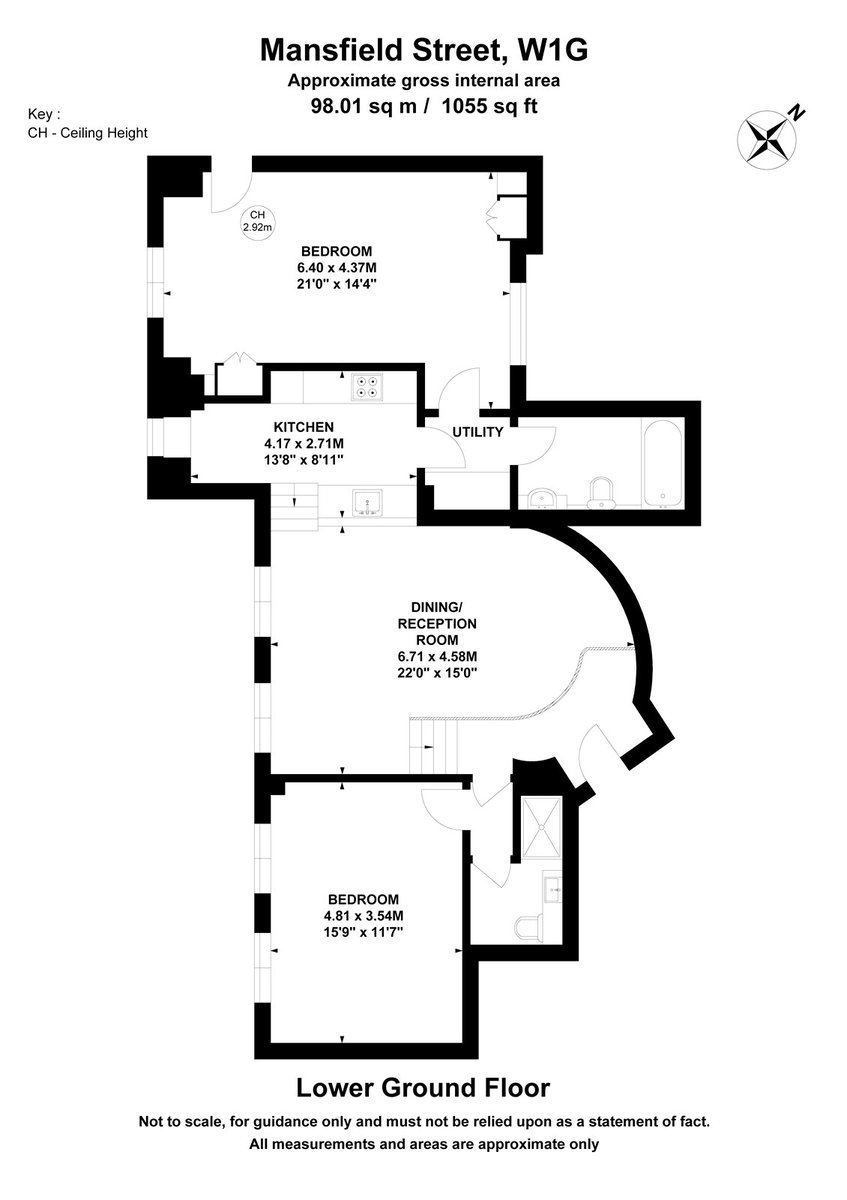 Mansfield Street, London, W1G - Floorplan 1