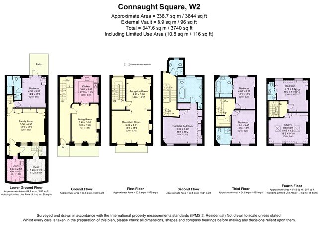 Connaught Square, London, W2 - Floorplan 1