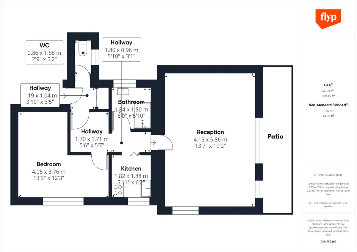 Strathearn Place, London, W2 - Floorplan 1