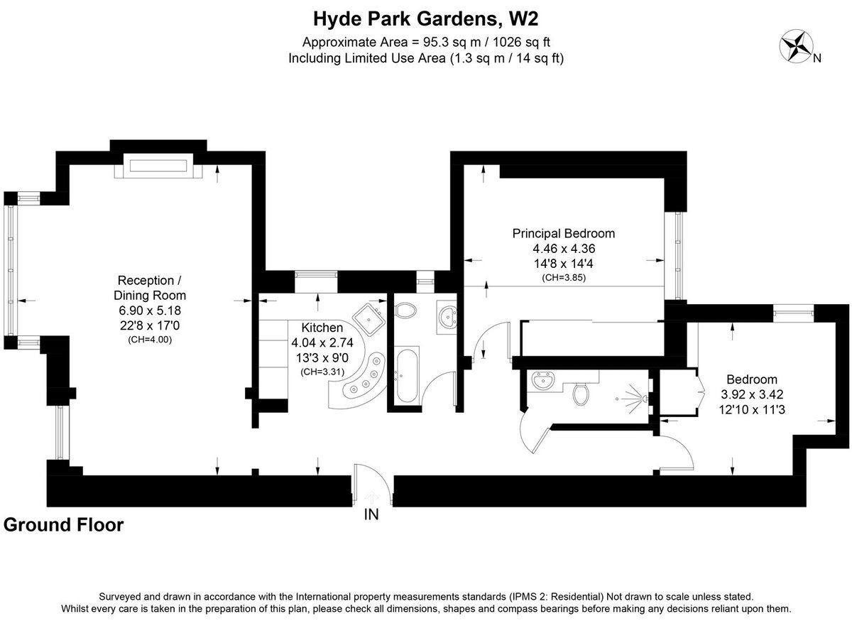 Hyde Park Gardens, London, W2 - Floorplan 1