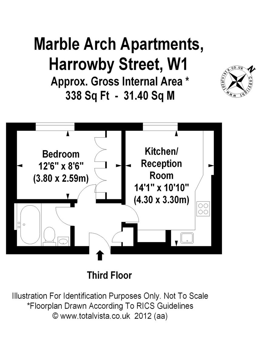 Harrowby Street, London, W1H - Floorplan 1