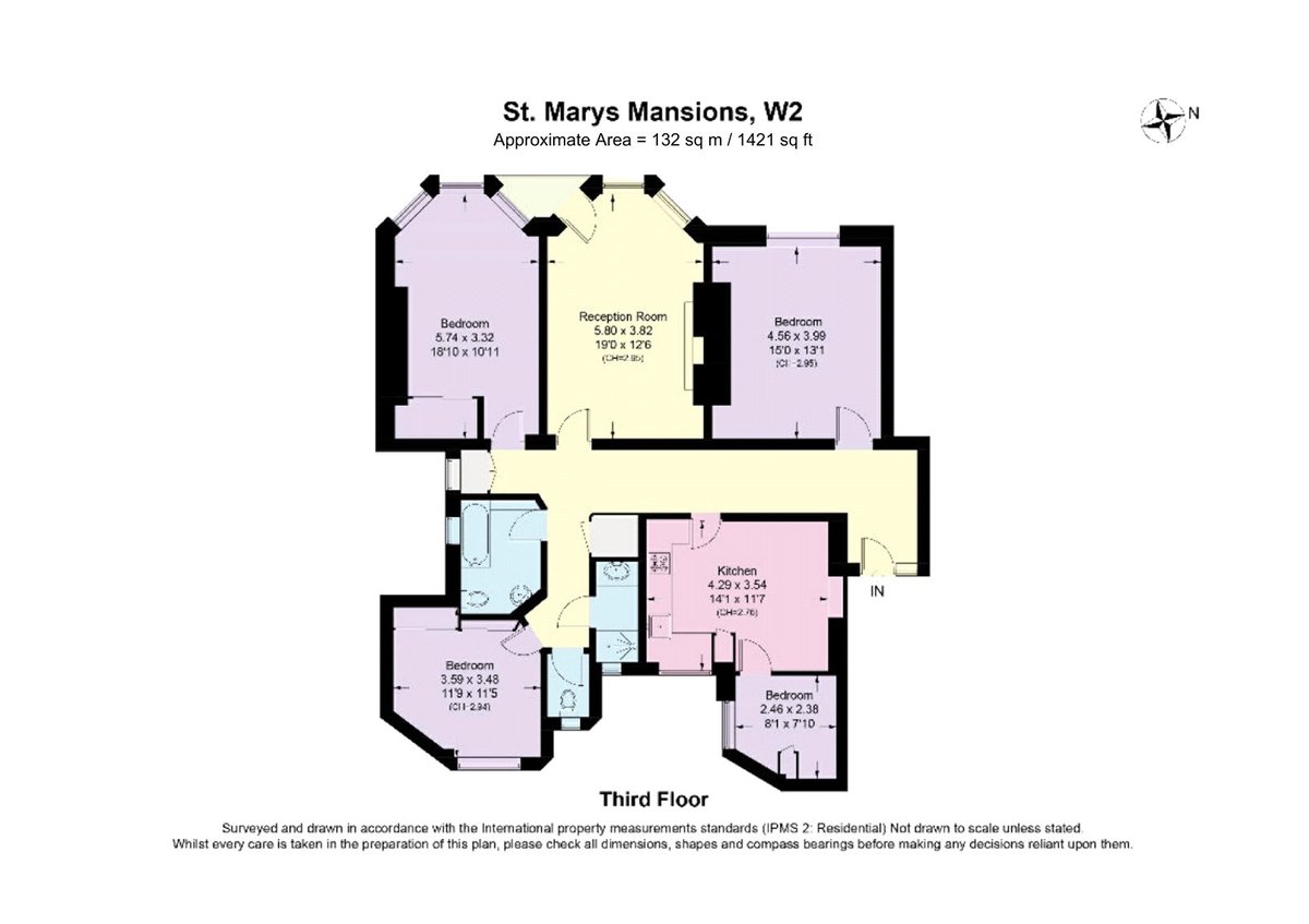 St. Marys Terrace, London, W2 - Floorplan 1