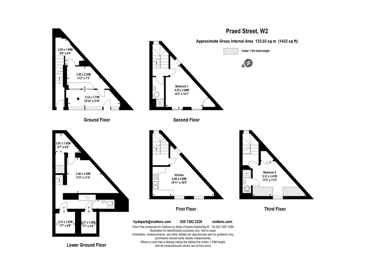 Praed Street, London, W2 - Floorplan 1
