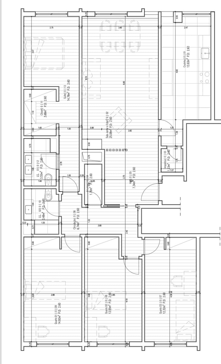 Flat In Benfica, Lisbon, Portugal, 1070-034, Portugal - Floorplan 1