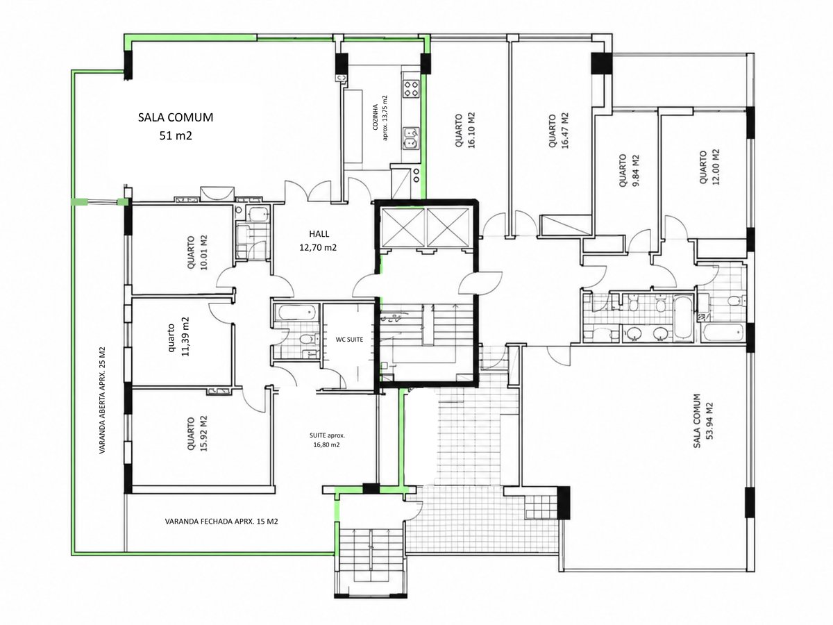 Penthouse Restelo, Lisboa, Portugal, 1070-034, Portugal - Floorplan 1