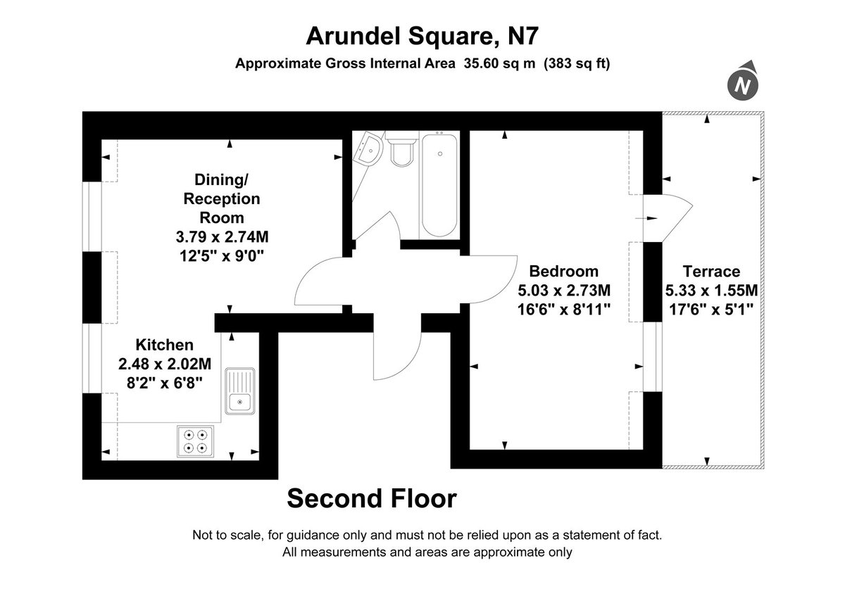 Arundel Square, London, N7 - Floorplan 1