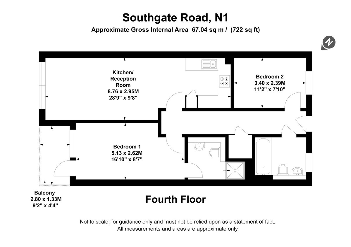 Southgate Road, London, N1 - Floorplan 1
