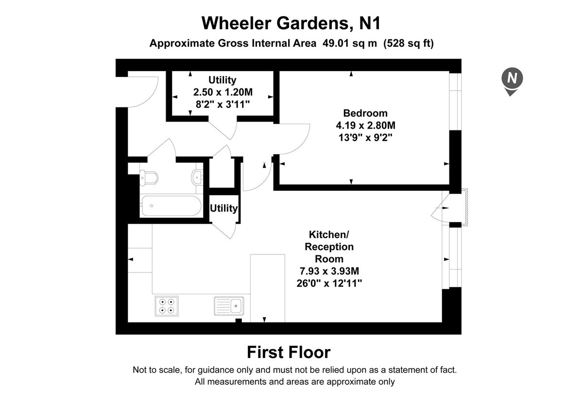 Wheeler Gardens, London, N1 - Floorplan 1