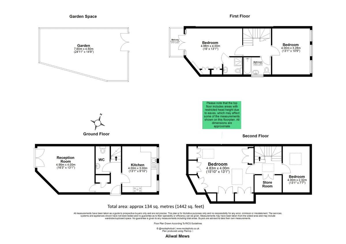 Aliwal Mews, London, SW11 - Floorplan 1