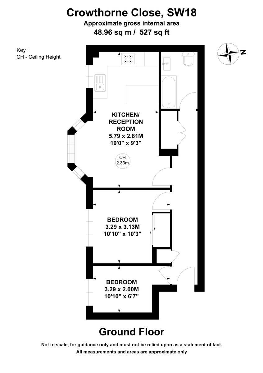 Crowthorne Close, London, SW18 - Floorplan 1