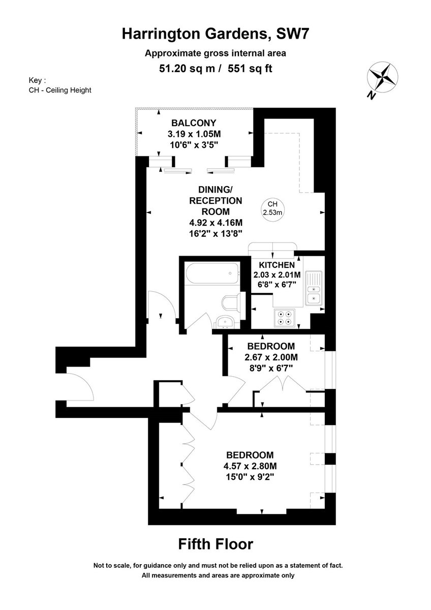 Harrington Gardens, London, SW7 - Floorplan 1