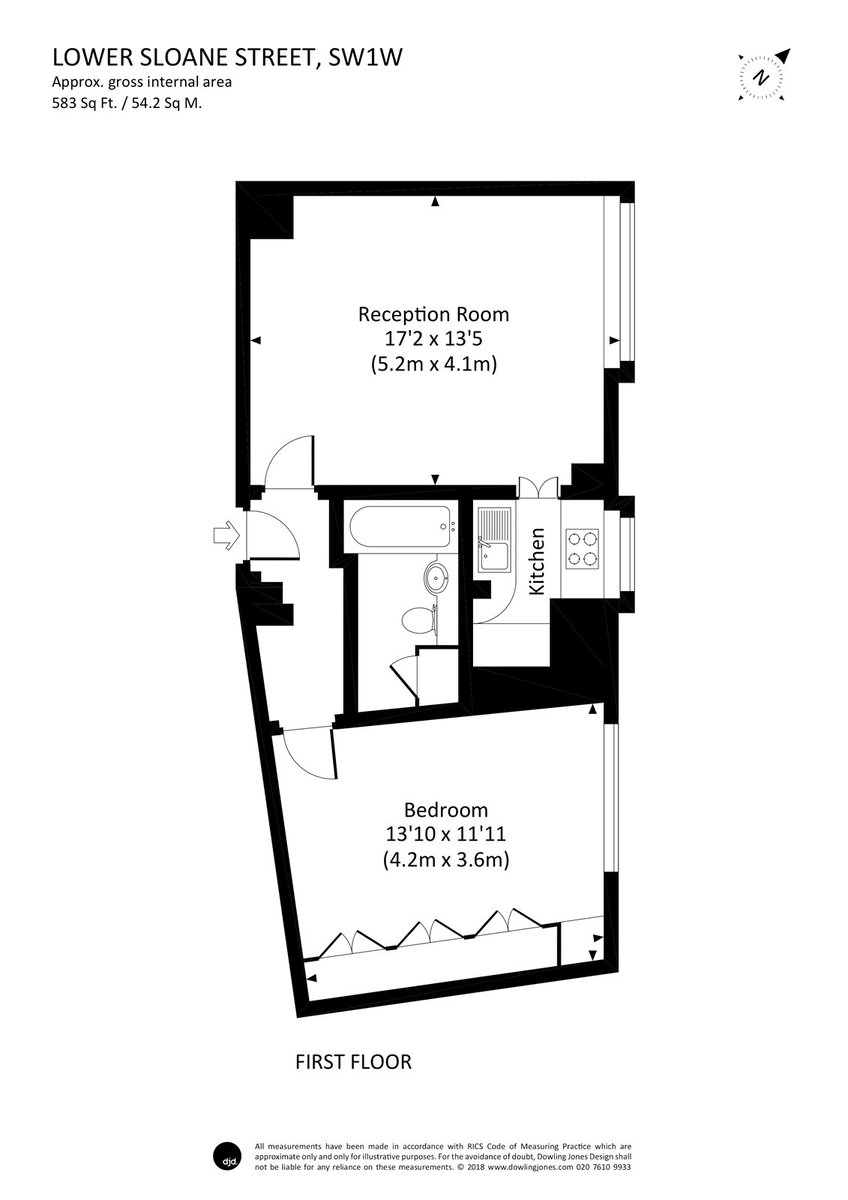 Lower Sloane Street, London, SW1W - Floorplan 1