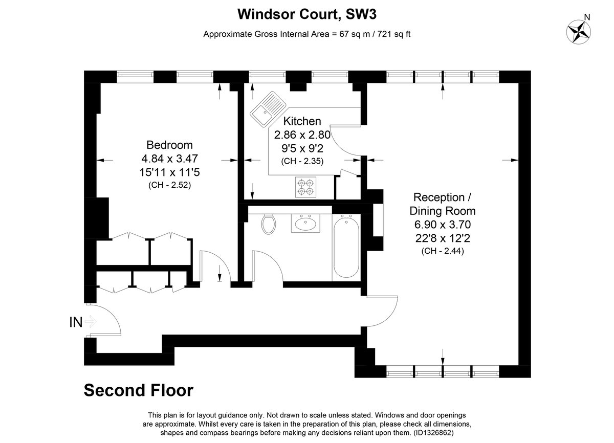 Jubilee Place, London, SW3 - Floorplan 1