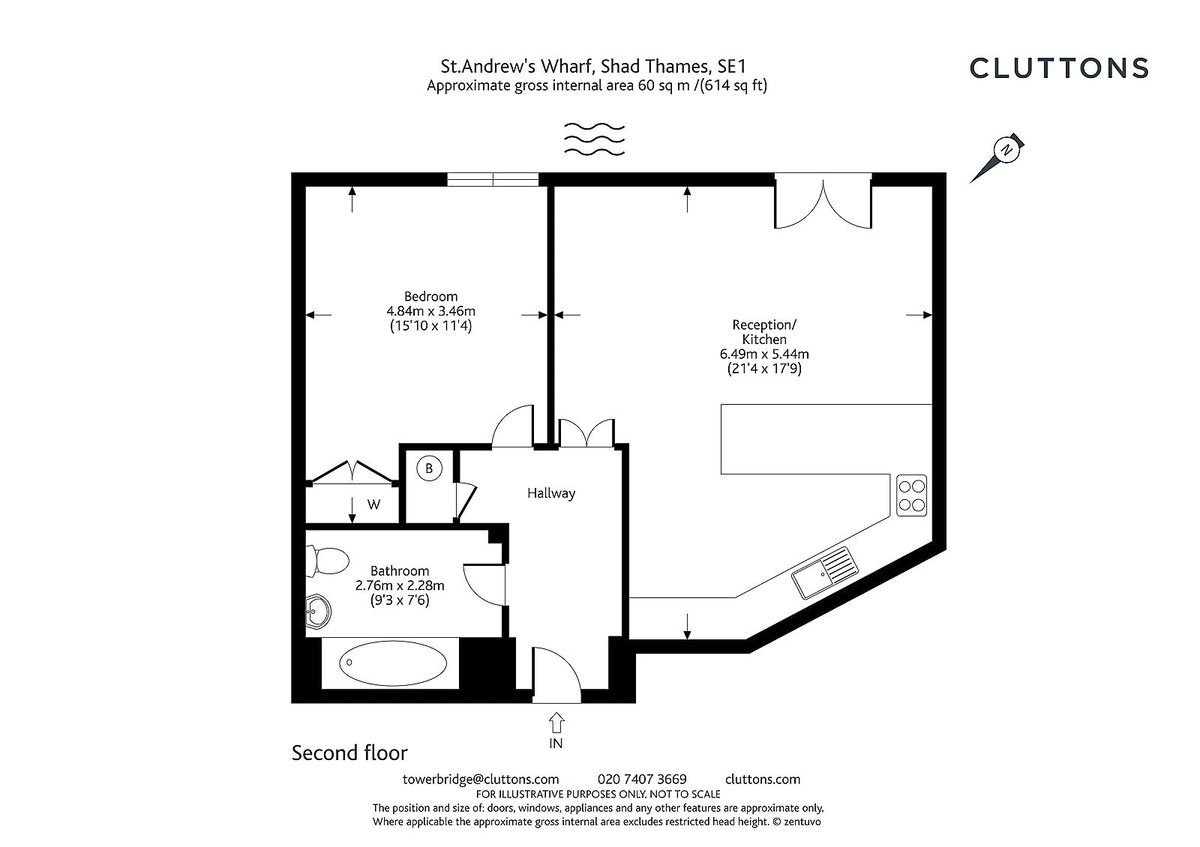 St. Andrews Wharf, London, SE1 - Floorplan 1