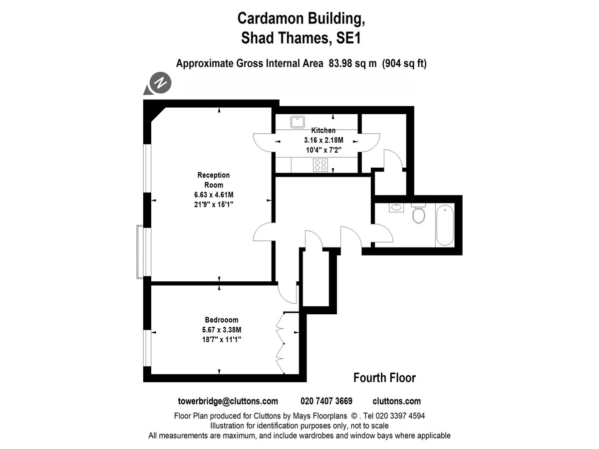 Cardamom Building, London, SE1 - Floorplan 1