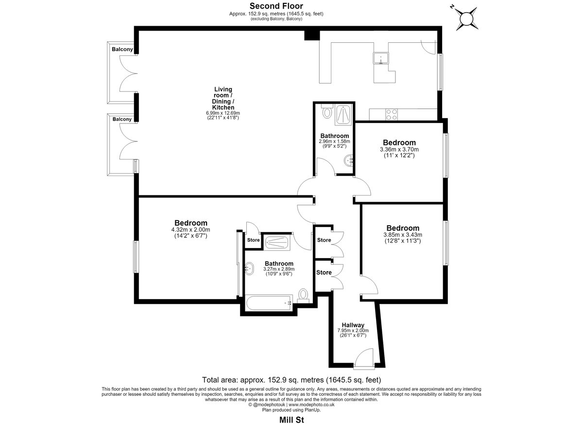 St. Saviours Wharf, London, SE1 - Floorplan 1