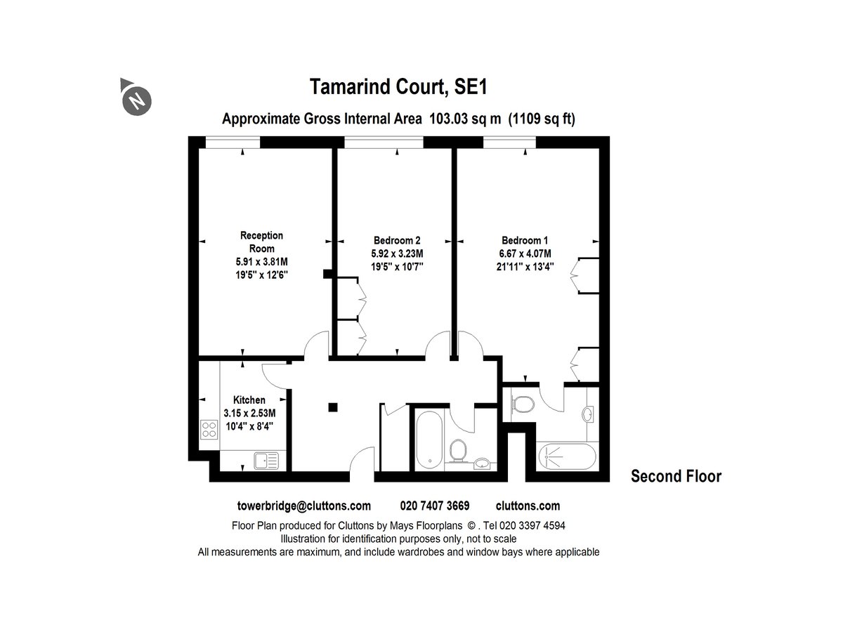 Tamarind Court, London, SE1 - Floorplan 1