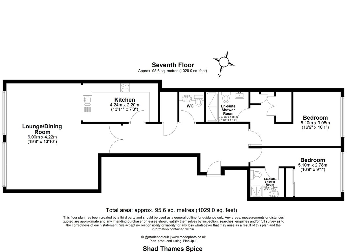 Spice Quay Heights, London, SE1 - Floorplan 1