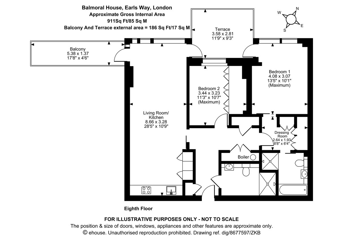 Balmoral House, London, SE1 - Floorplan 1