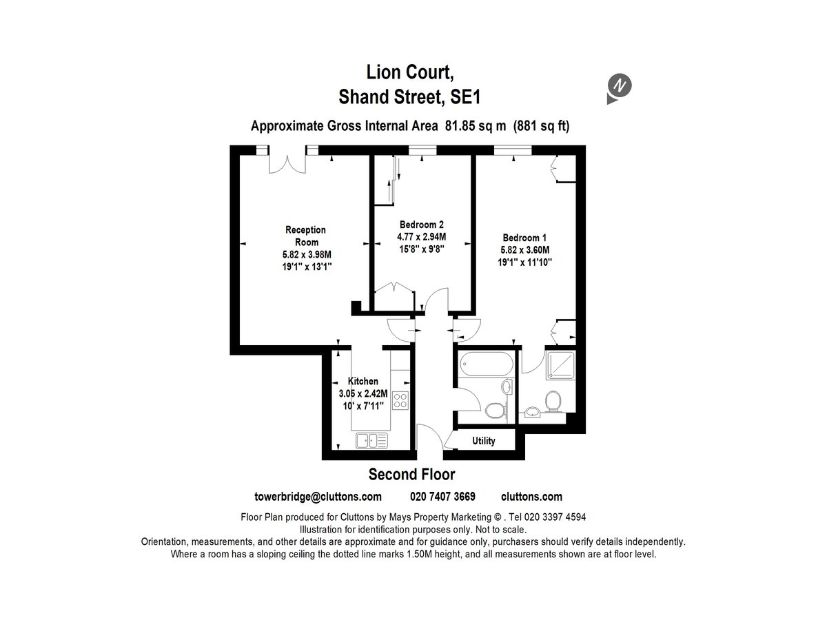 Lion Court, London, SE1 - Floorplan 1
