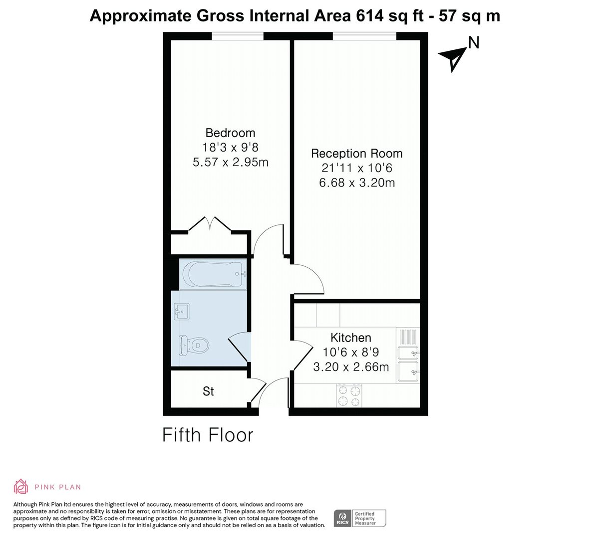 Vanilla & Sesame Court, London, SE1 - Floorplan 1
