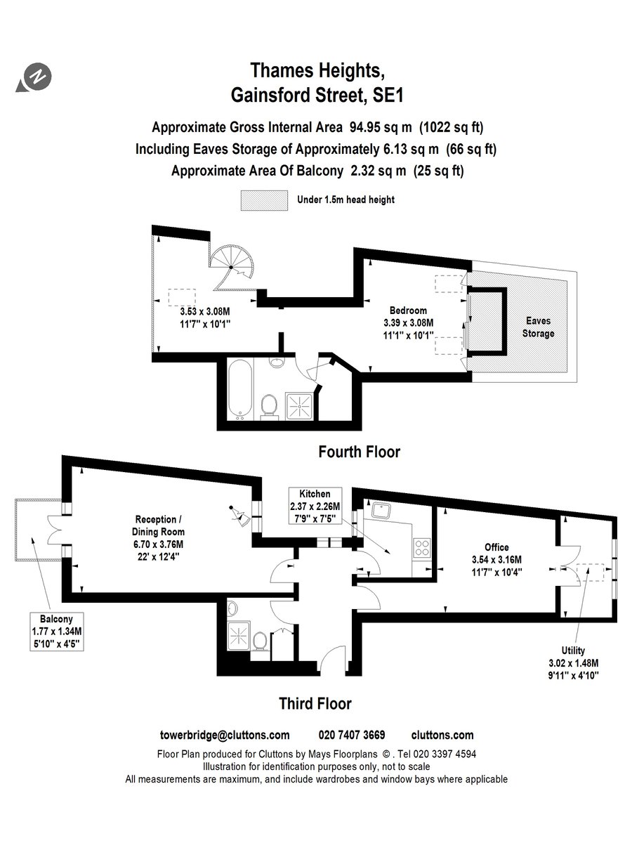 Thames Heights, London, SE1 - Floorplan 1