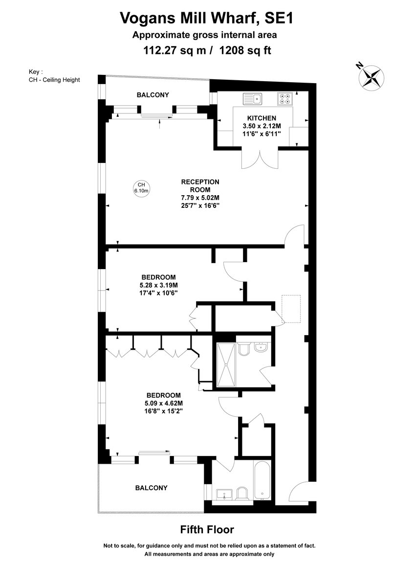 Vogans Mill Wharf, London, SE1 - Floorplan 1