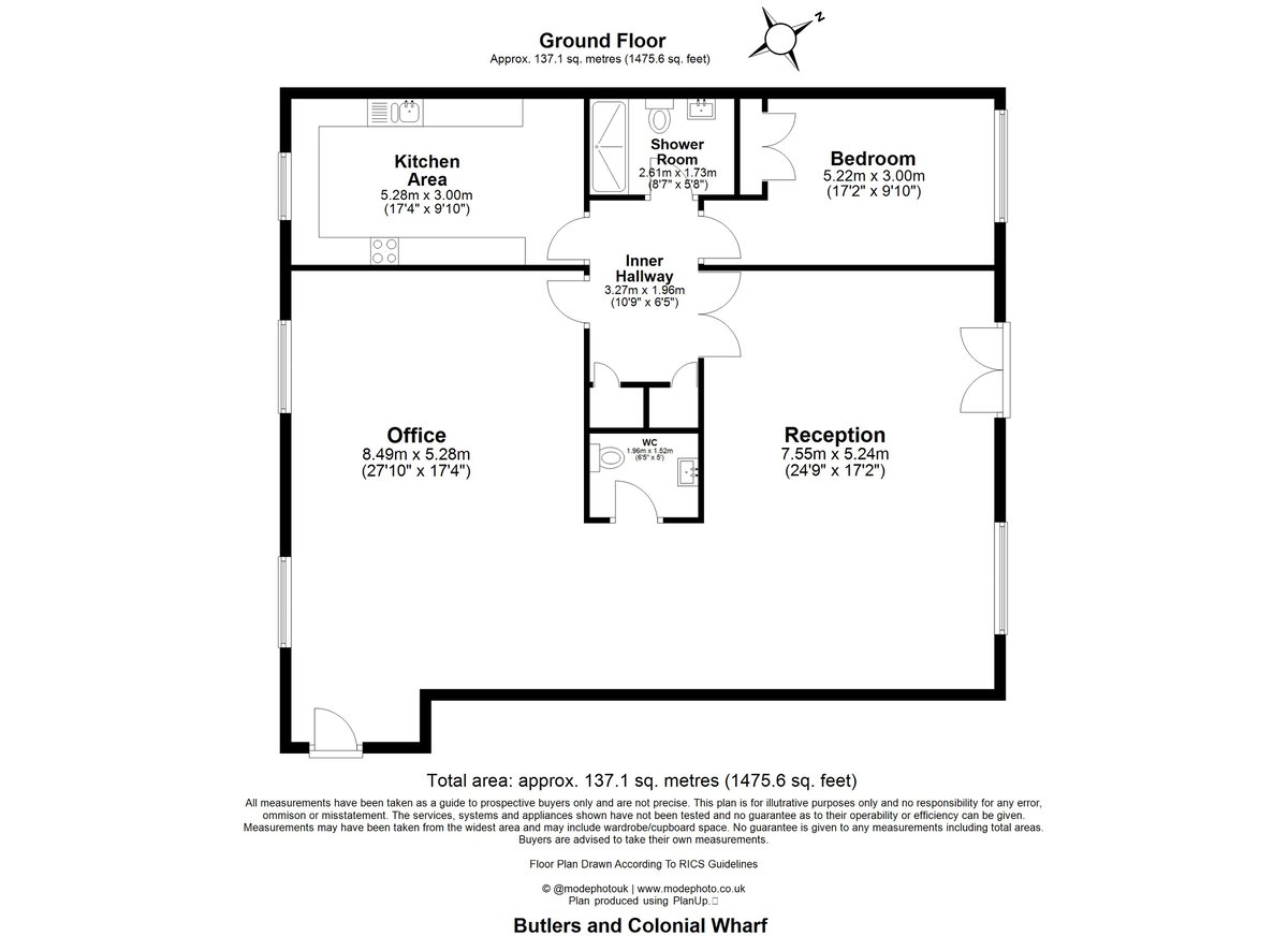 Butlers & Colonial Wharf, London, SE1 - Floorplan 1