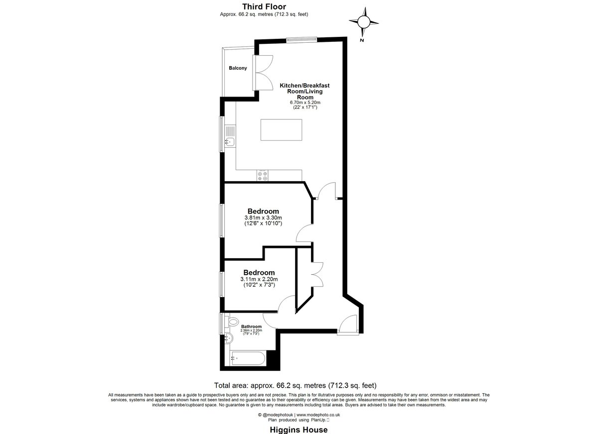 Higgins House, London, SE1 - Floorplan 1
