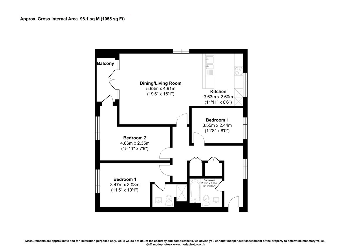 Maltby Street, London, SE1 - Floorplan 1