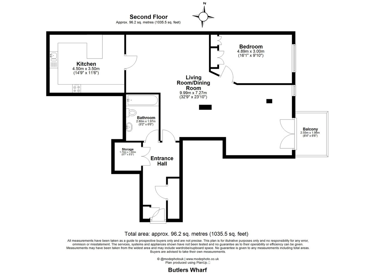Butlers Wharf Building, London, SE1 - Floorplan 1