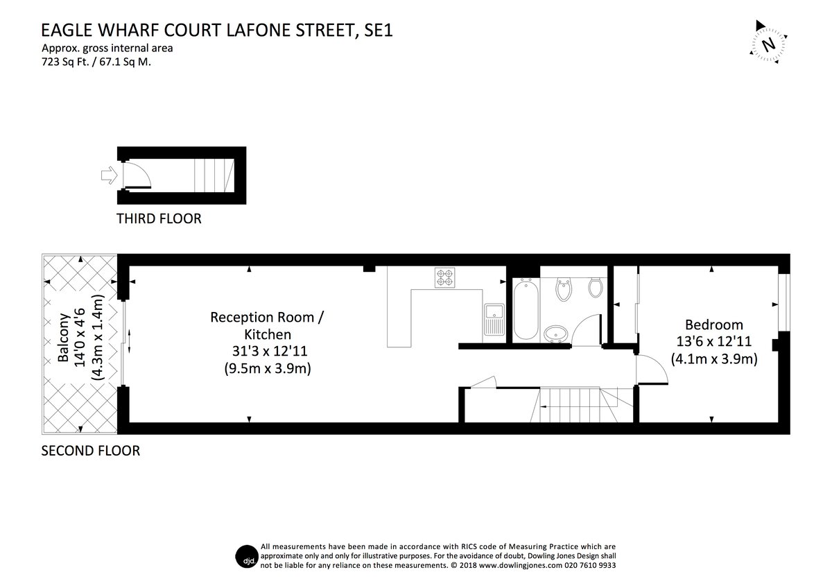 Eagle Wharf Court, London, SE1 - Floorplan 1