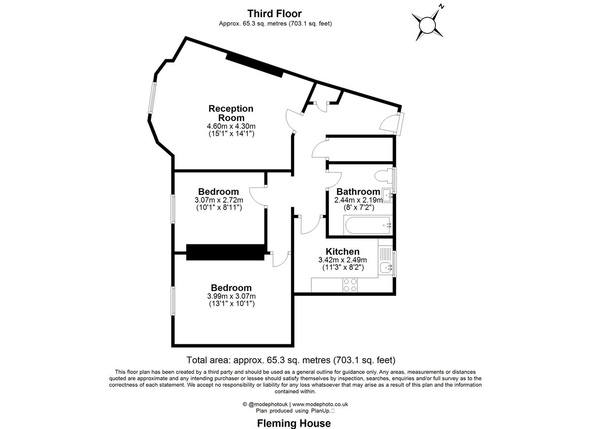 Fleming House, London, SE16 - Floorplan 1