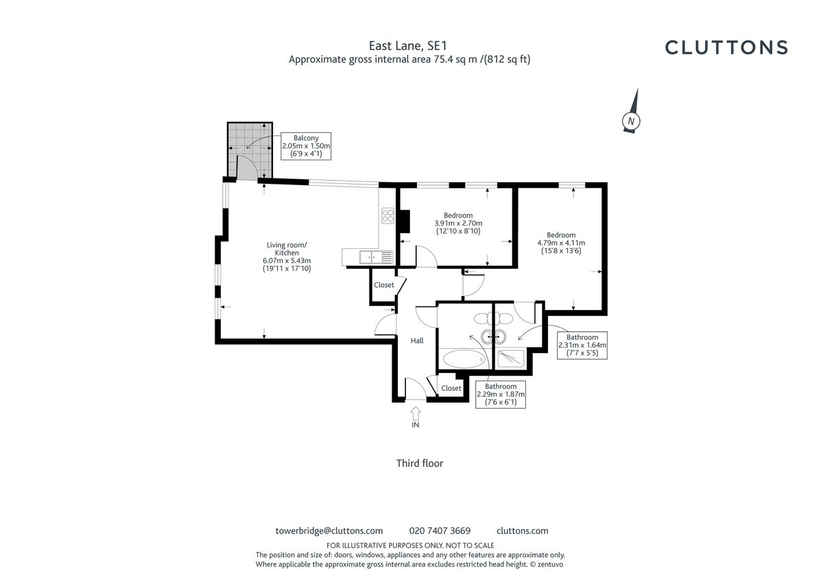 Axis Court, London, SE16 - Floorplan 1