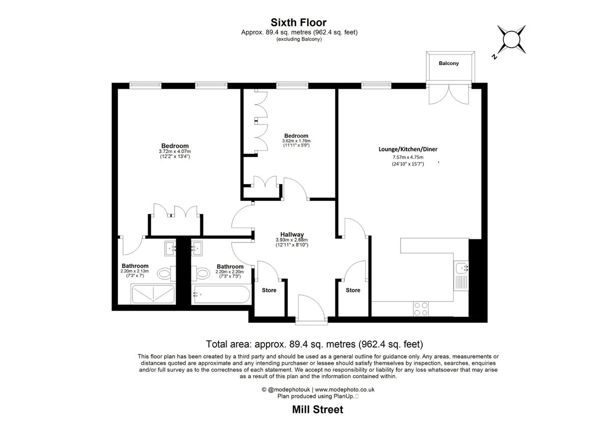 Vogans Mill Wharf, London, SE1 - Floorplan 1