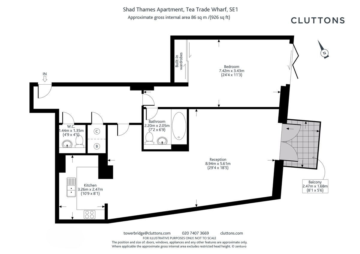 Tea Trade Wharf, London, SE1 - Floorplan 1