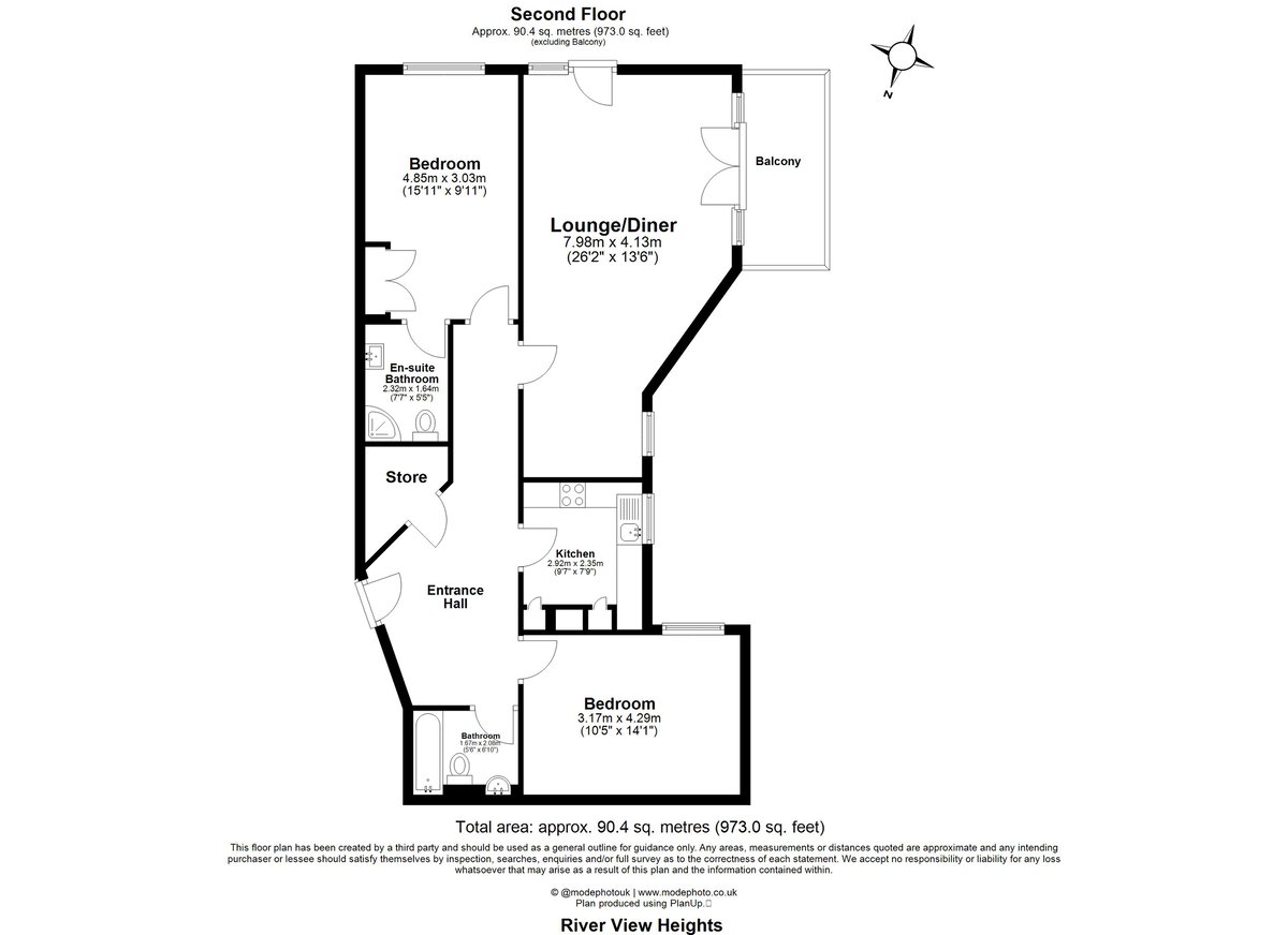 River View Heights, London, SE16 - Floorplan 1