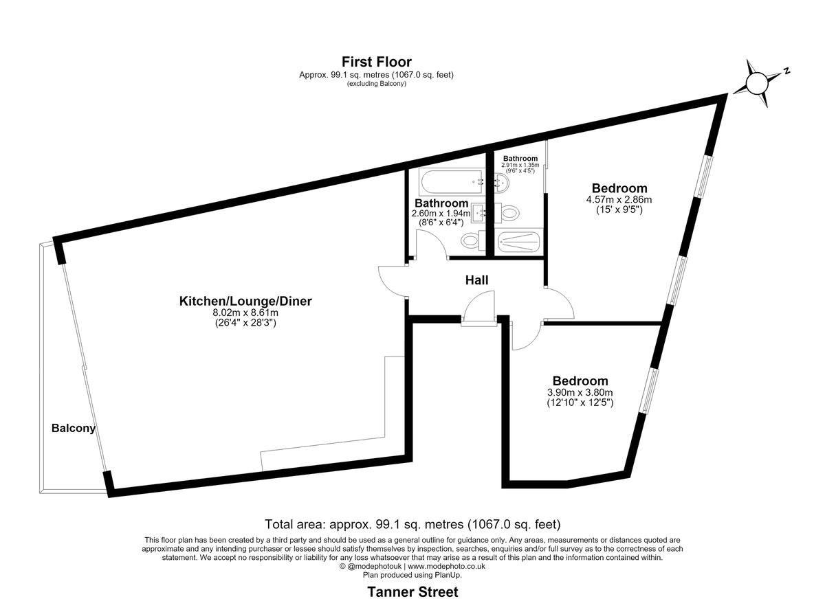 Tanner Street, London, SE1 - Floorplan 1