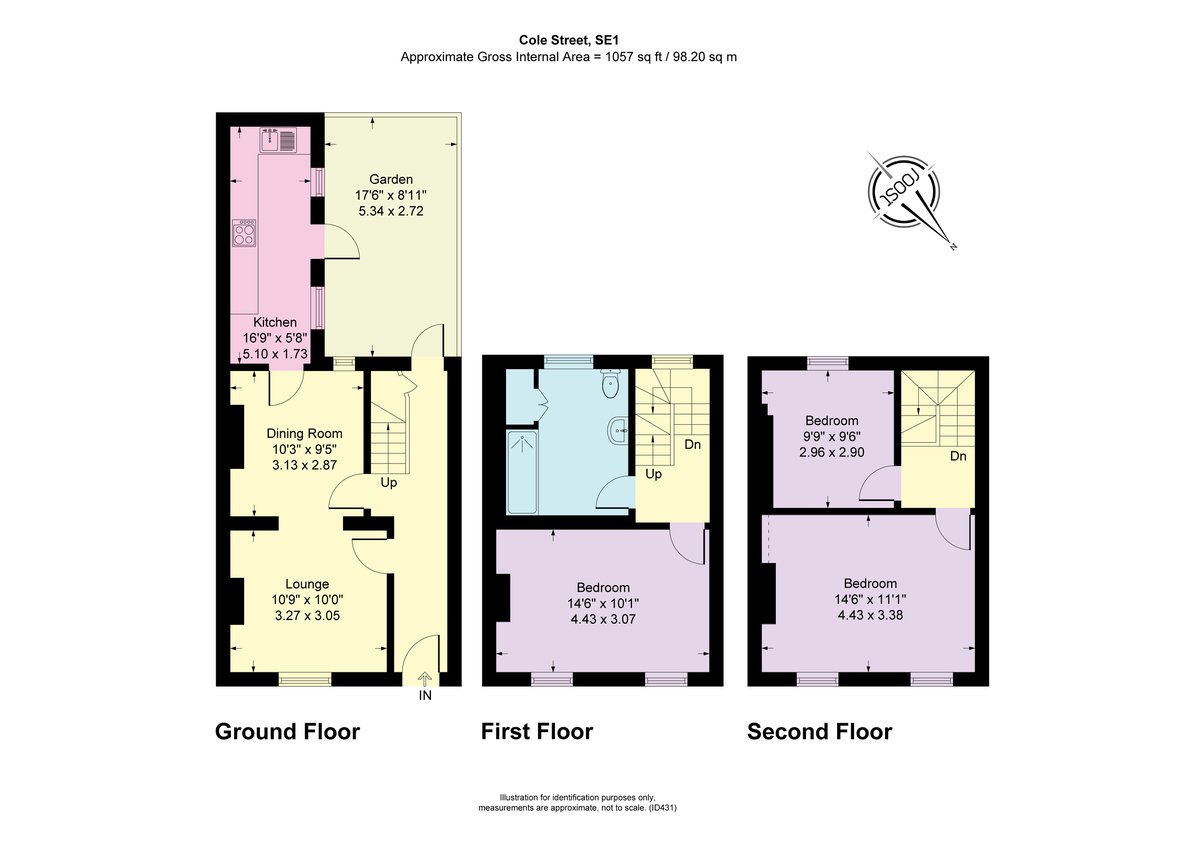 Cole Street, London, SE1 - Floorplan 1