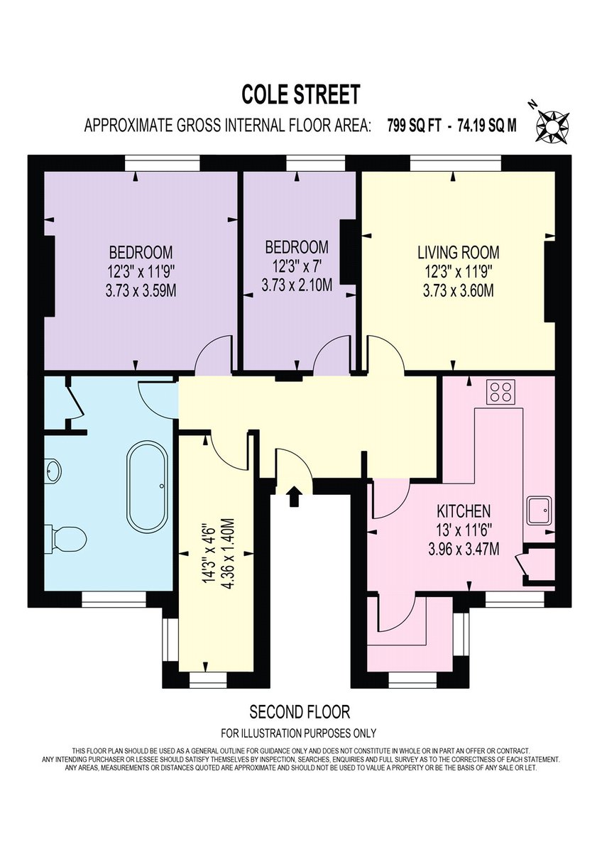 Cole Street, London, SE1 - Floorplan 1