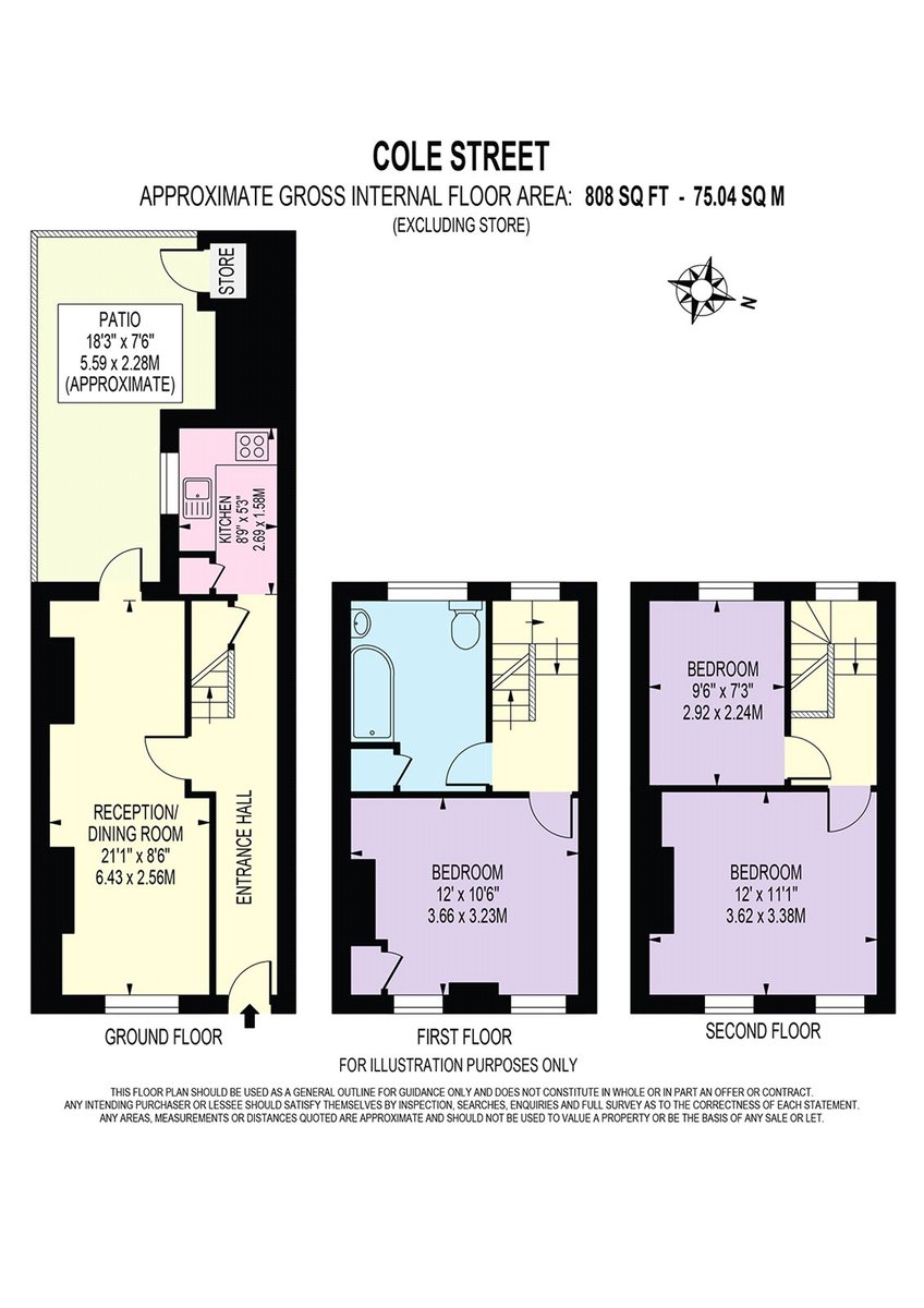 Cole Street, London, SE1 - Floorplan 1