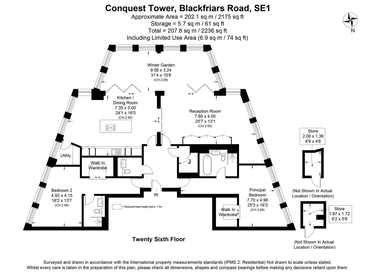 Conquest Tower, London, SE1 - Floorplan 1